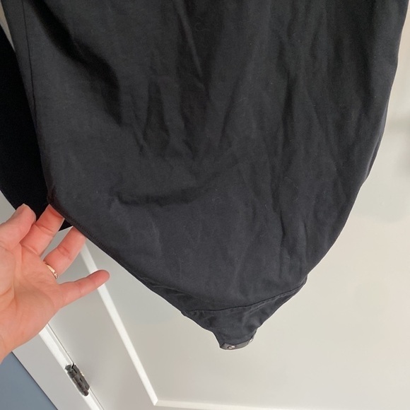 Everlane Black The Henley Bodysuit Size S NWT - Picture 6 of 9